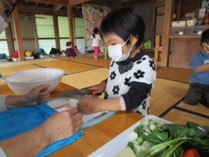 野菜切り　星の子