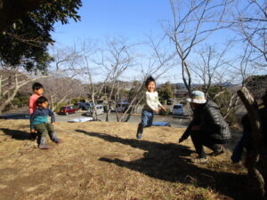 朝から縄跳び