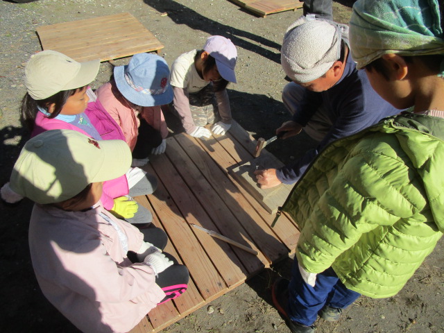 木工制作　釘打ち方