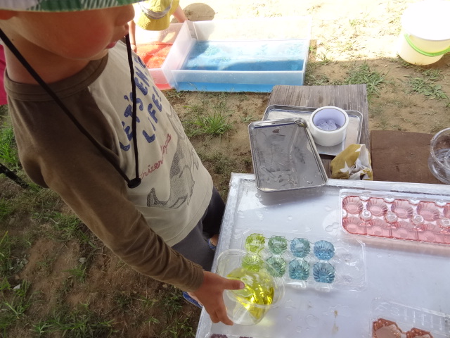 色水遊び