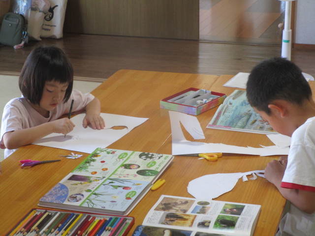 影絵人形作り
