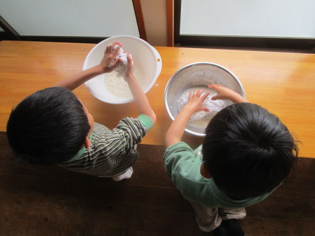 豆乳下地