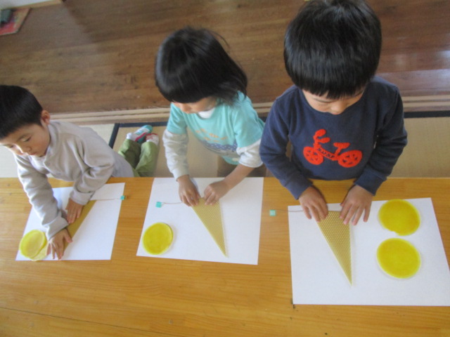 キャンドル作り