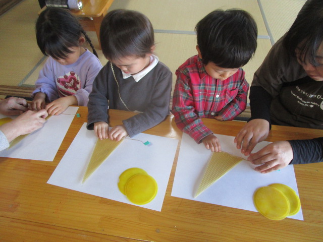 キャンドル作り