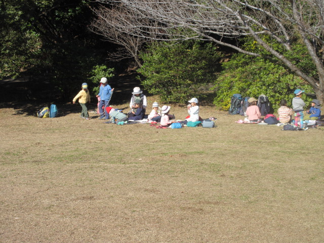 ビジターセンター前