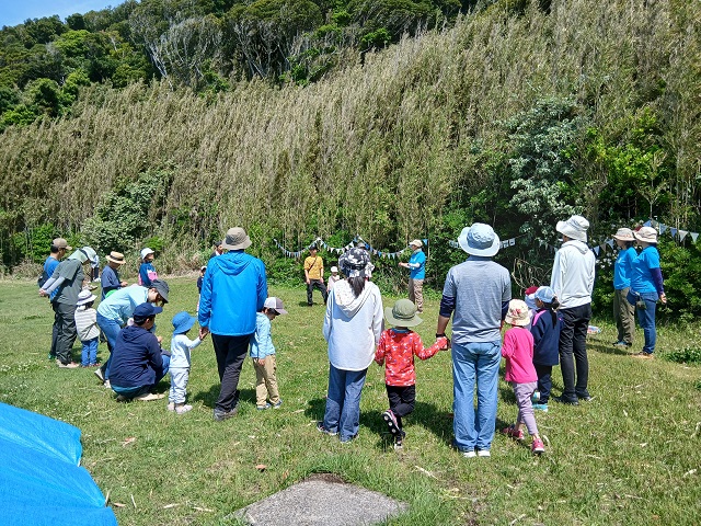デイキャンプ　挨拶