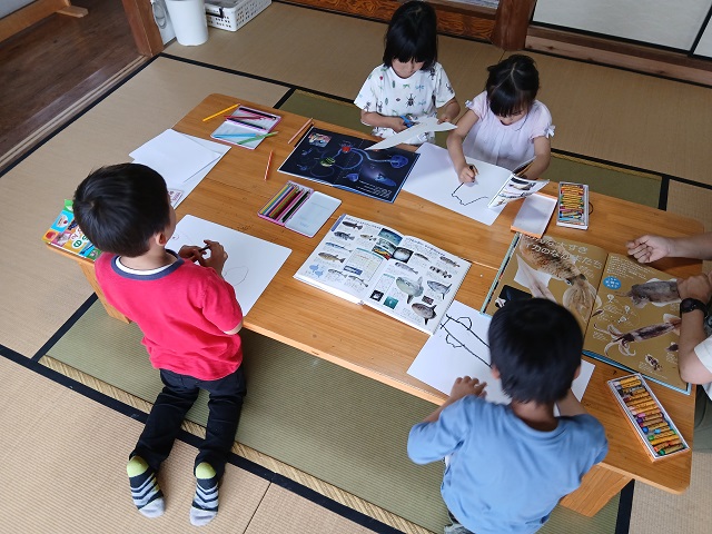 さかな人形作り