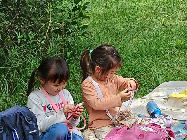 おはなしに夢中になって