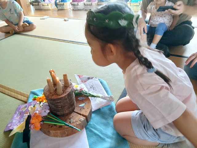 誕生会 ロウソク